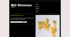Desktop Screenshot of billkleiman.com